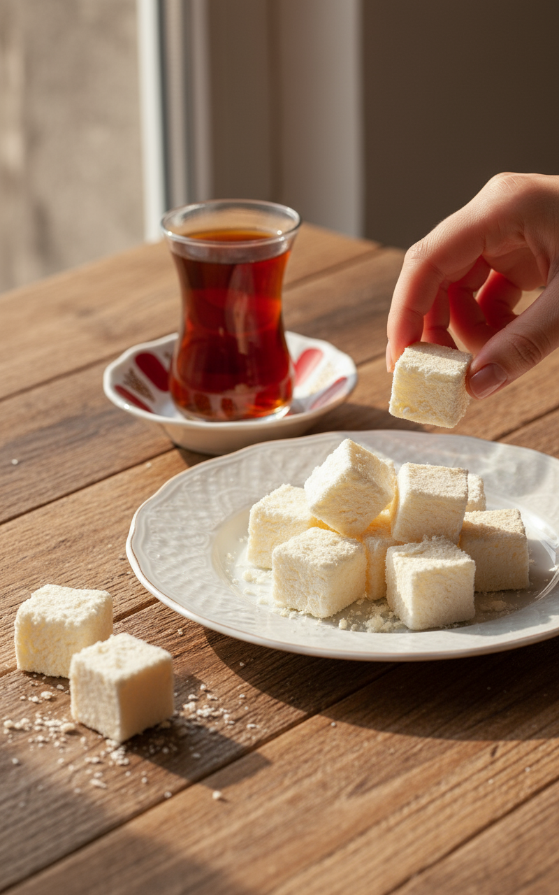 Premium einfacher Floss Halva (Sade Çekme Helva) - 100g Packung