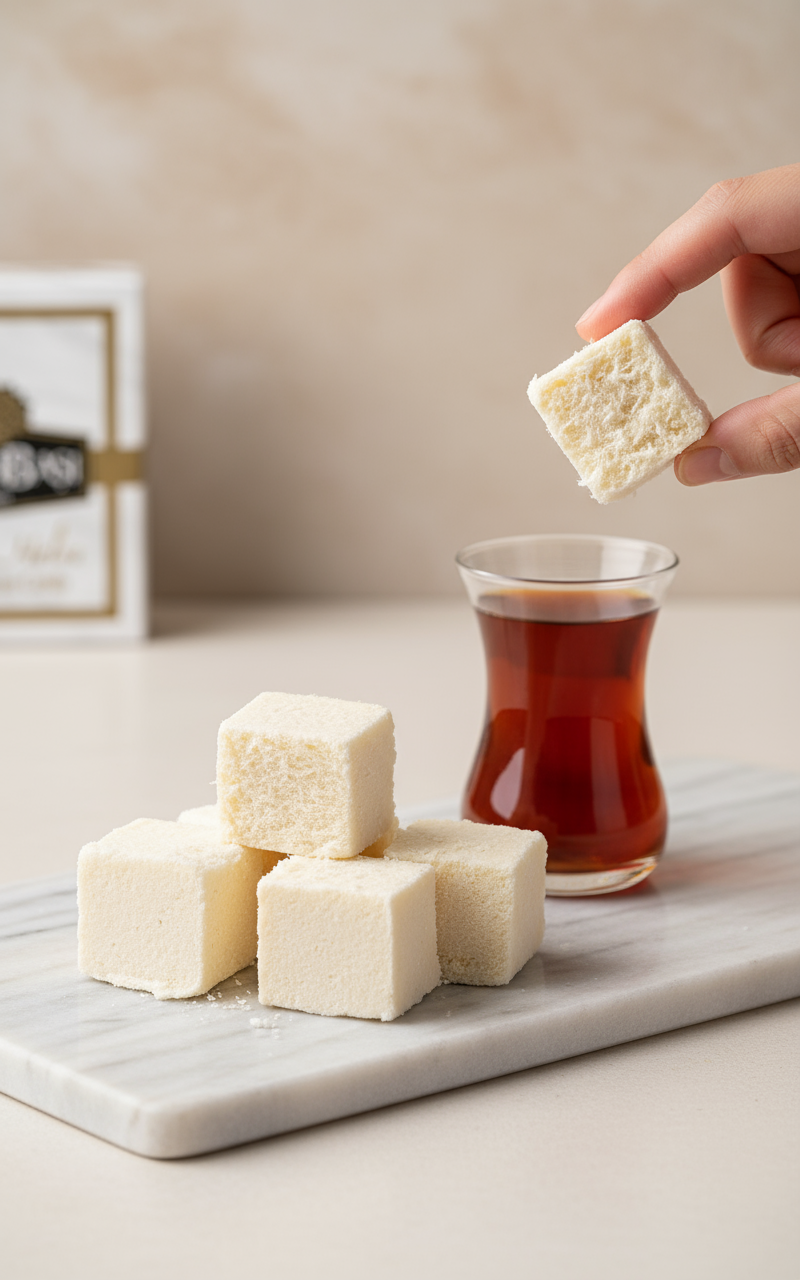 Premium einfacher Floss Halva (Sade Çekme Helva) - 100g Packung