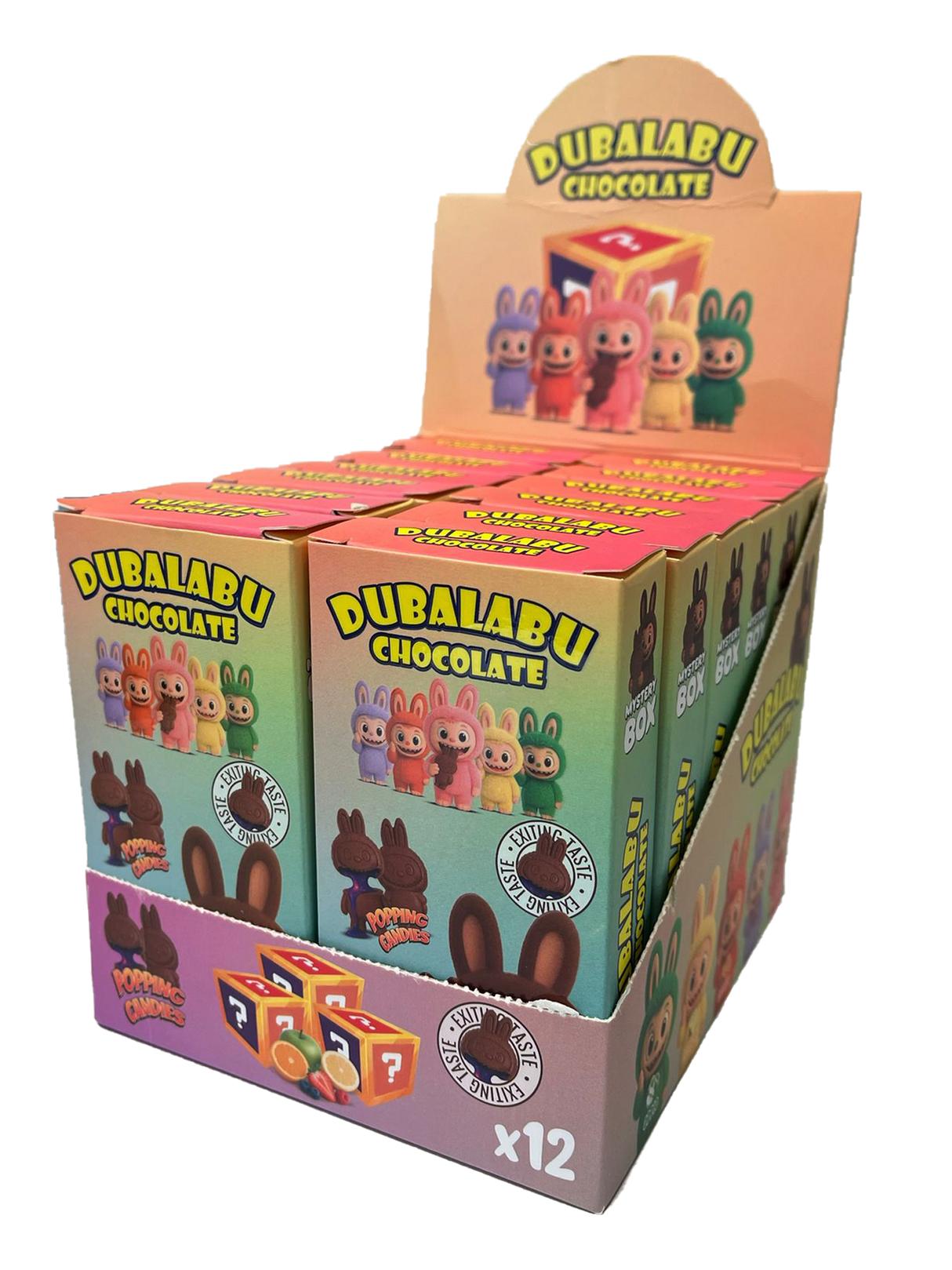Carsibasi Dubalabu Mystery Fruit Cream Chocolate Bar - 100g