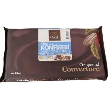 Callei Professional Dark Confectionery Chocolate Compound - 2.5kg - TryAladdin