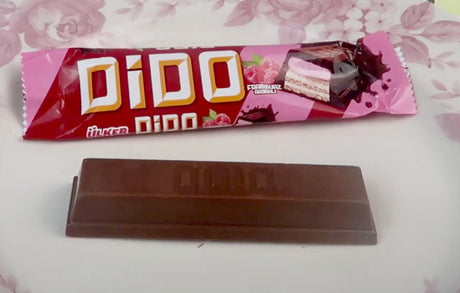 Ulker | Dido Chocolate Covered Wafer Bar Filled with Raspberry Cream - TryAladdin