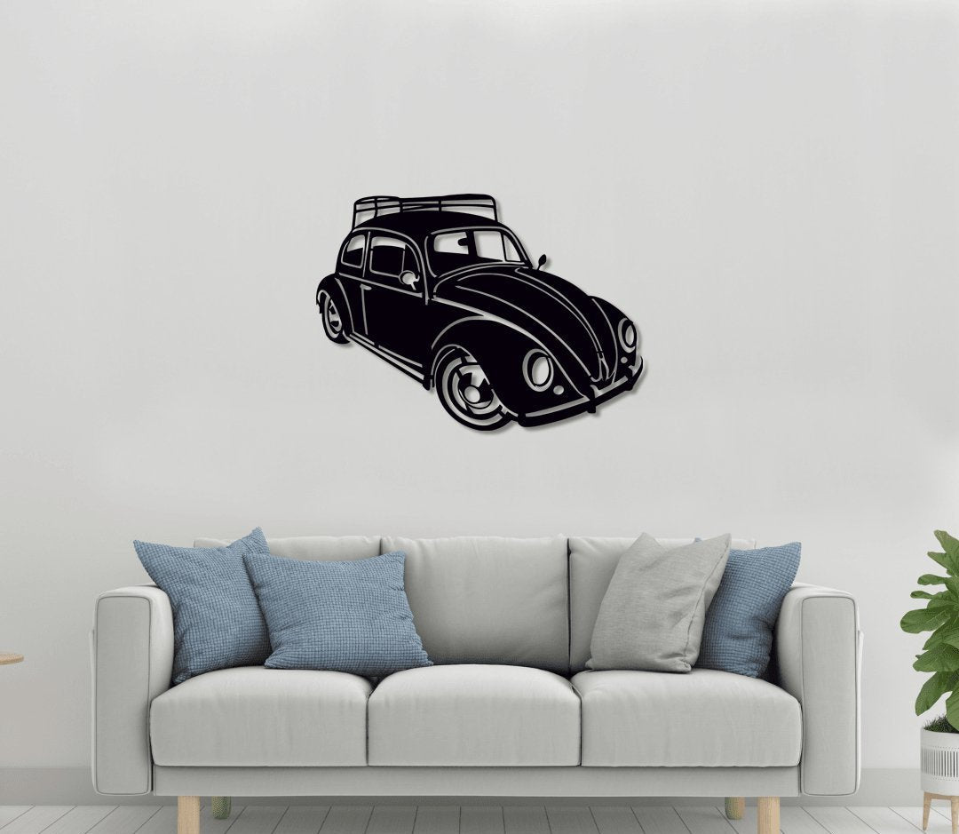NR Dizayn | Woswos Car Decorative Metal Wall Art - TryAladdin