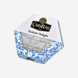 Carsibasi Klassische Rosen-Türkische Delikatesse (Güllü Lokum) - 300g Sechseckige Schachtel