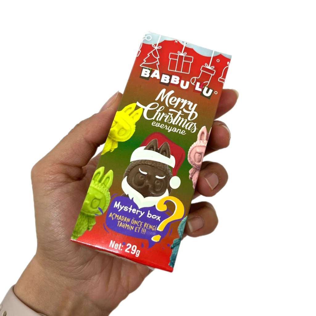 Vezir Babbulu 'Frohe Weihnachten' Sammelbare Mystery-Schokolade - 29g