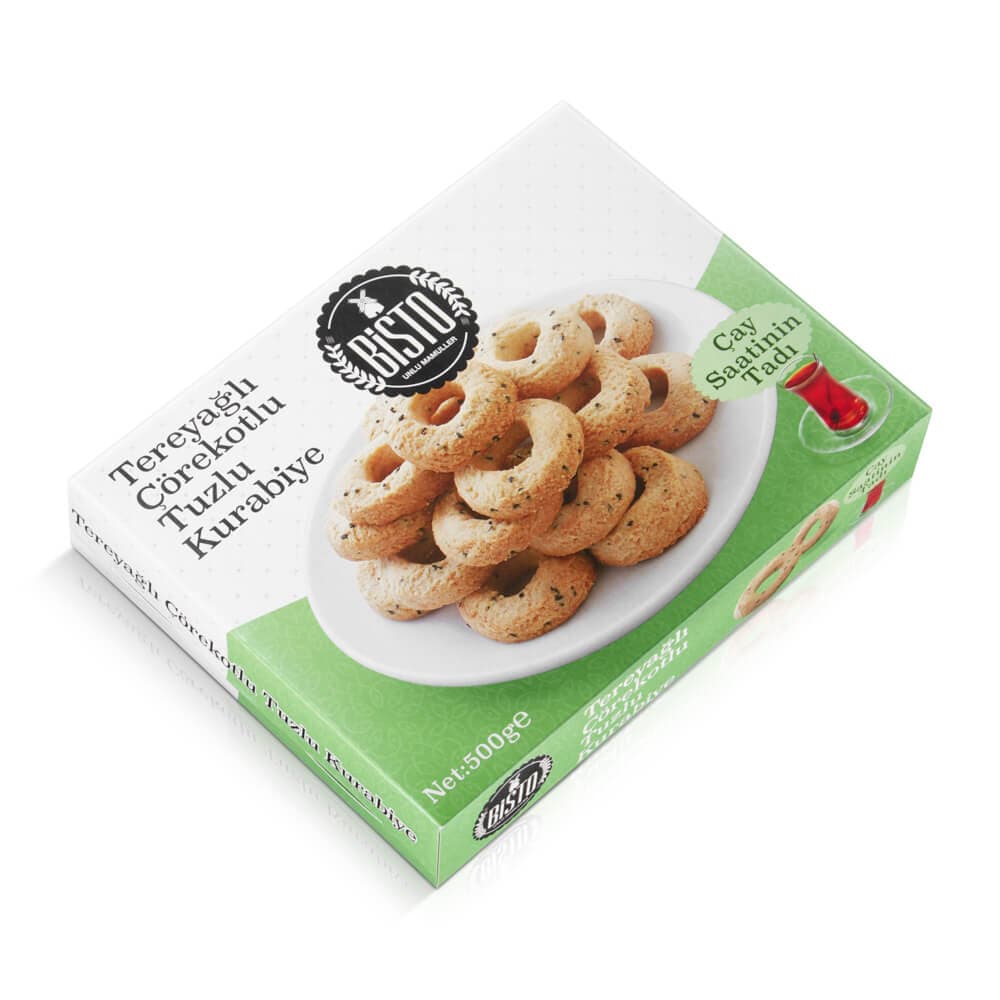 Aladdin | Turkish Buttered Cookies with Black Seeds 500gr - TryAladdin