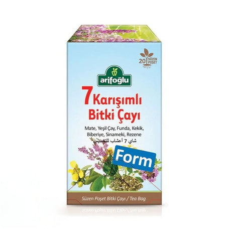 Arifoglu | Form (7in1) Herbal Tea, 20 Tea Bags - TryAladdin