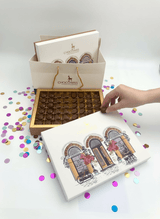 Chocowiss Premium 'Boutique' Assortment - Dubai - Style Pistachio & Kadaif Pralines - 550g - TryAladdin