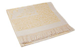 Cylender Boxed Prayer Rug and Pearl Tasbih Gift Set, Cream Color - TryAladdin