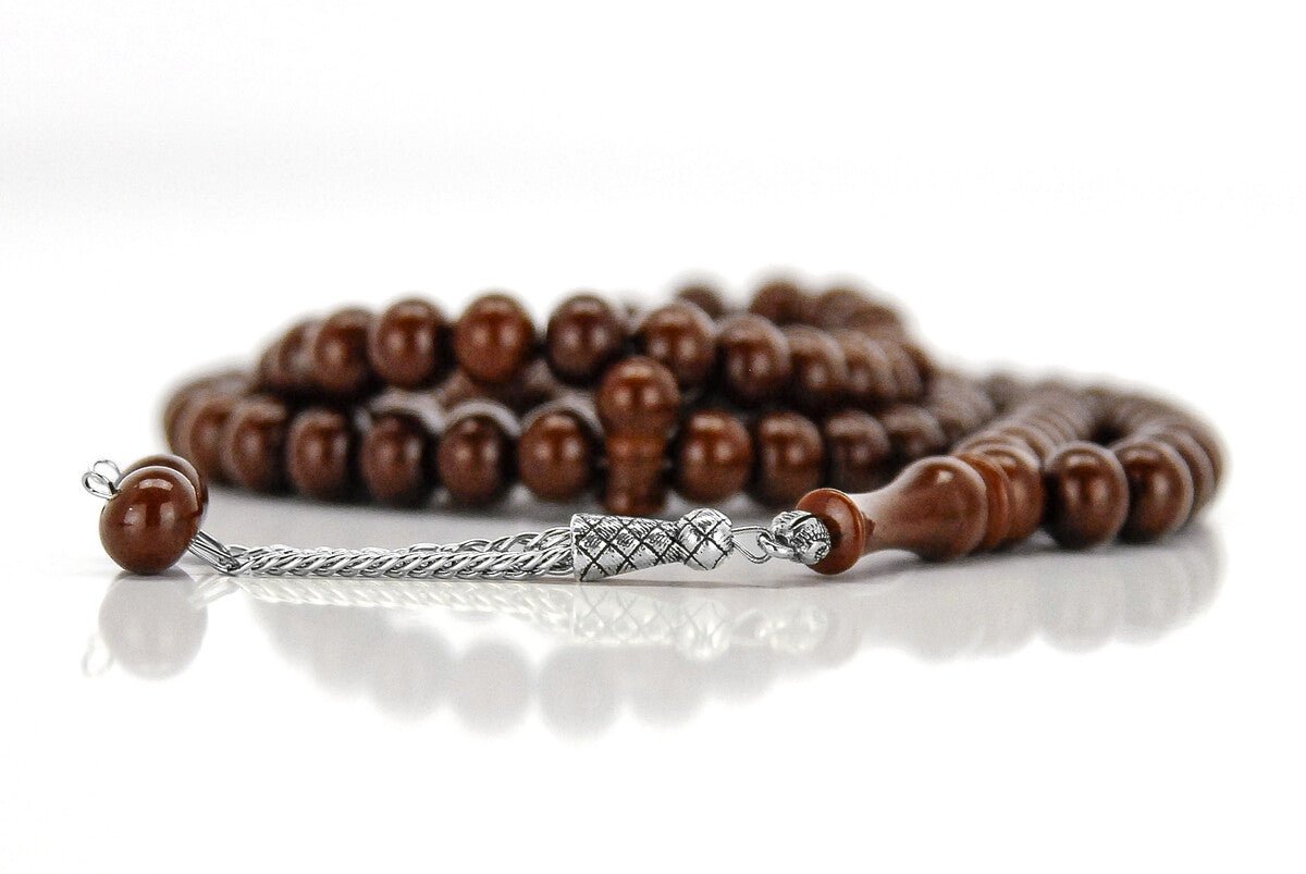 Dervish Tasbih 14 mm Acrylic, Brown - TryAladdin