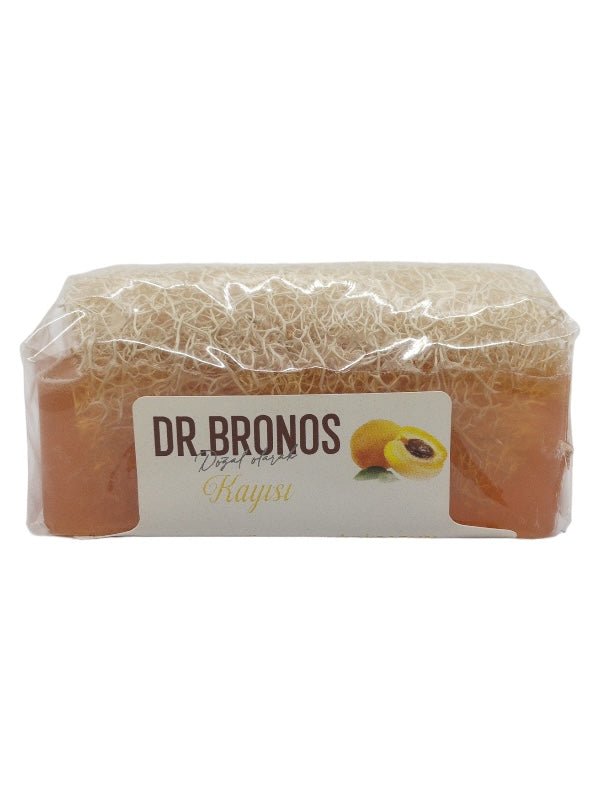 Dr. Bronos | Apricot Soap with Natural Pumpkin Loofah - TryAladdin