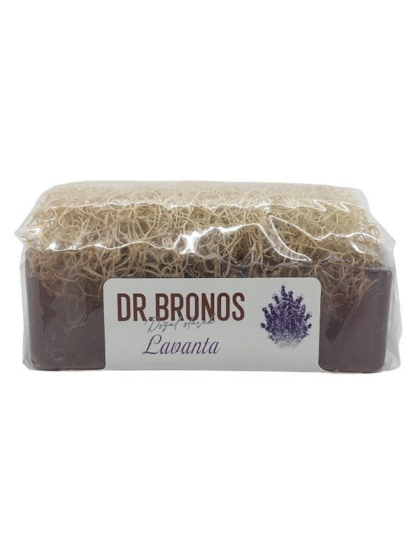 Dr. Bronos | Lavender Soap with Natural Pumpkin Loofah - TryAladdin