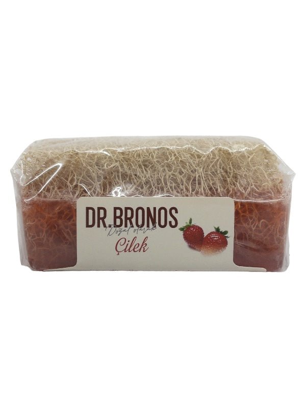 Dr. Bronos | Strawberry Soap with Natural Pumpkin Loofah - TryAladdin