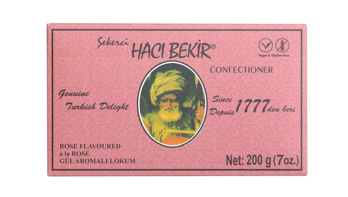 Haci Bekir | Exclusive Turkish Delight Rose Flavored - Unique Consistency Lokums - TryAladdin