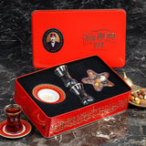 Hafiz Mustafa | Tea Set and Dragee (2 Pcs) (Metal Box) - TryAladdin