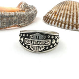 Harley Davidson 925 Sterling Silver Ring - TryAladdin