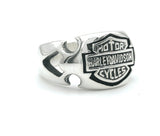 Harley Davidson Motorcycle Signet Ring - TryAladdin