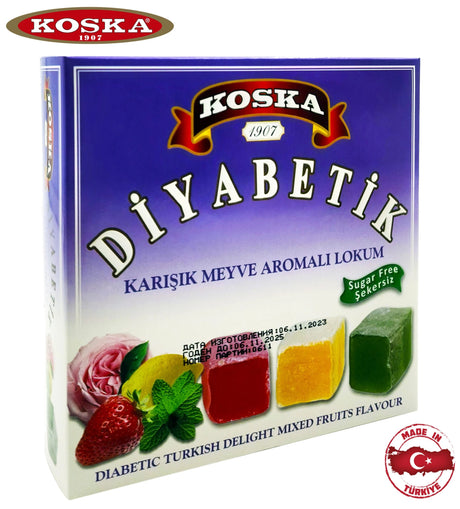 Koska | Sugar - Free, Diabetic Turkish Delight Assortment - TryAladdin