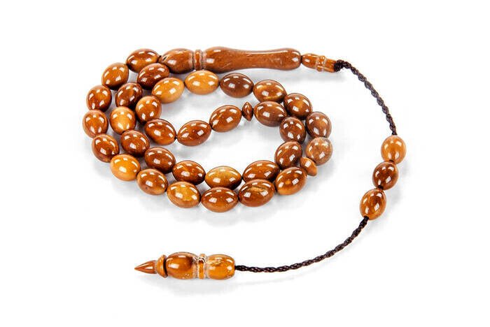 Kuka Wood Tasbih - 33 Beads - 7 mm Beyzi - TryAladdin