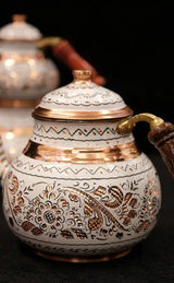 La Tienda De Pepe | Special White Copper Teapot - TryAladdin