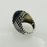 Men's Black Zircon Ring - TryAladdin