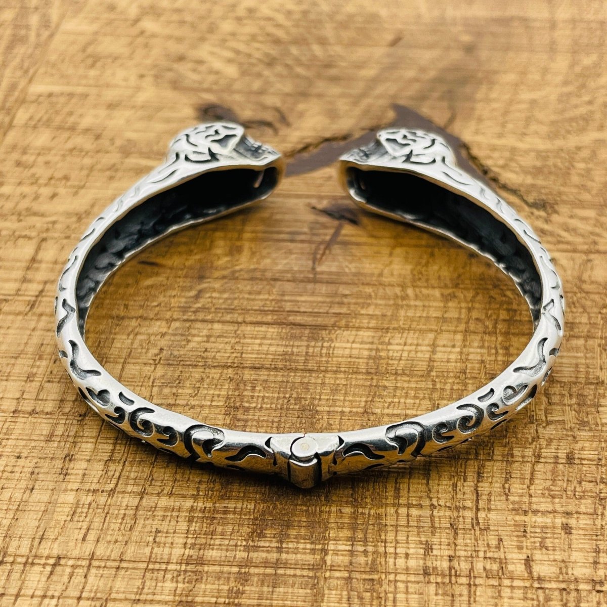 Men's Skull Silver Bracelet - TryAladdin