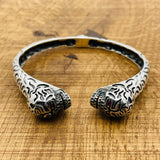 Men's Skull Silver Bracelet - TryAladdin