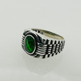 Men's Turquoise Sterling Silver Ring - TryAladdin