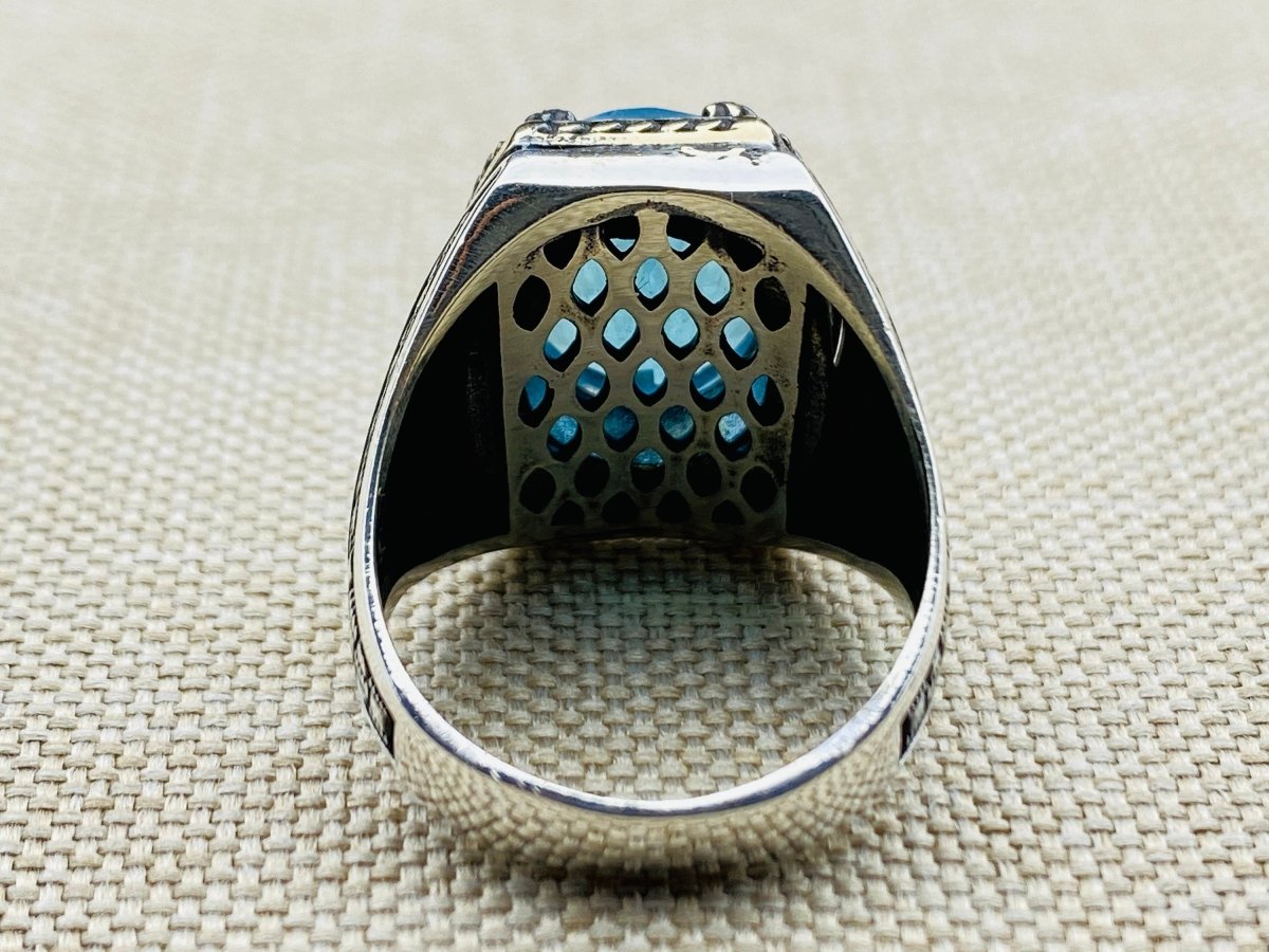 Onyx Stone Men's Ring - TryAladdin