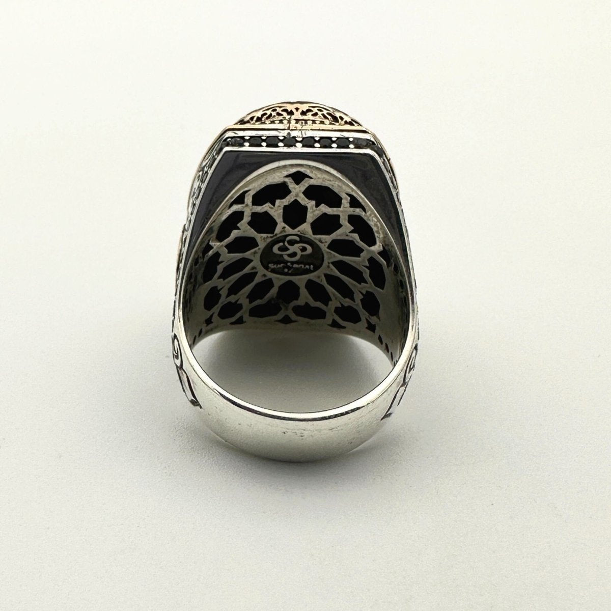 Ottoman Style Men's Ring - TryAladdin