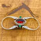 Reversible Zircon - Ruby Stone Ring - TryAladdin