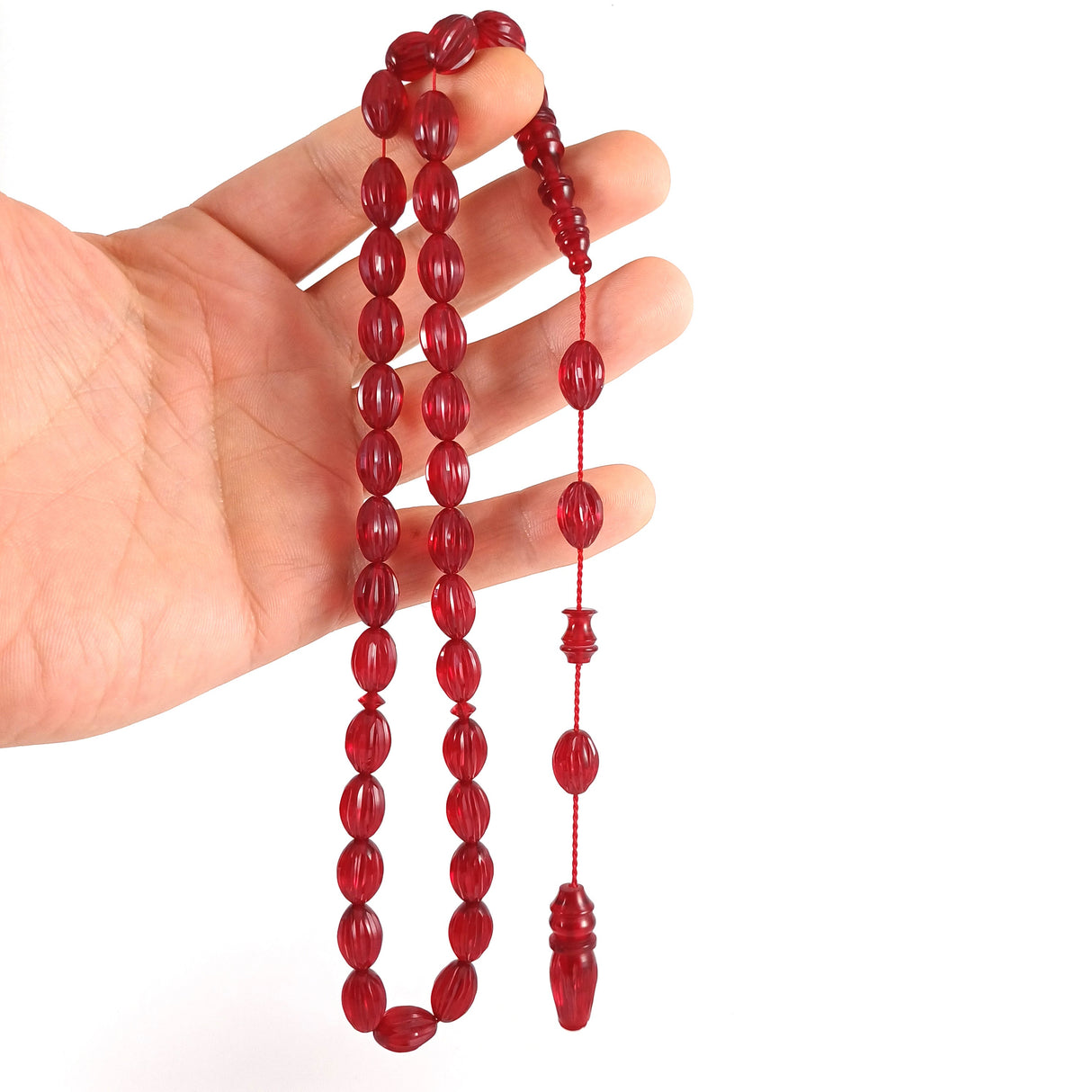 Selderesi | Master Craftmenship Fire Amber Tasbih - TryAladdin