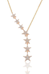 Taki | Silver Shooting Star Necklace Valentine's Gift - TryAladdin