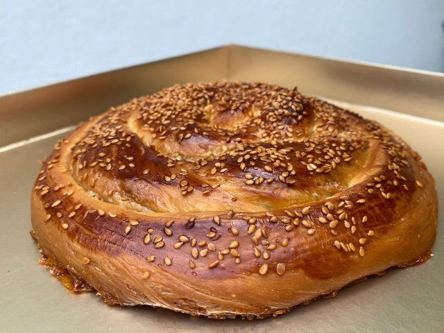 Turkish Pastry with Tahini and Sesame - Tahinli Corek - TryAladdin