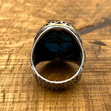 Turquoise Men's Handmade Ring - TryAladdin