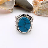 Turquoise Men's Ring - TryAladdin