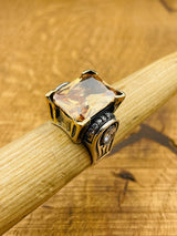 Women's Citrine Ring Ottoman Jewelry - TryAladdin