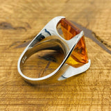 Women's Citrine Stacking Ring - TryAladdin