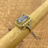 Women's Mystic Topaz Silver Ring - TryAladdin