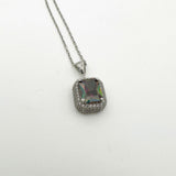 Women's Mystic Topaz Silver Set - TryAladdin