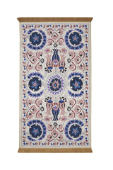 Bursa Ipek | Powder Velvet Carpet Prayer Rug - TryAladdin