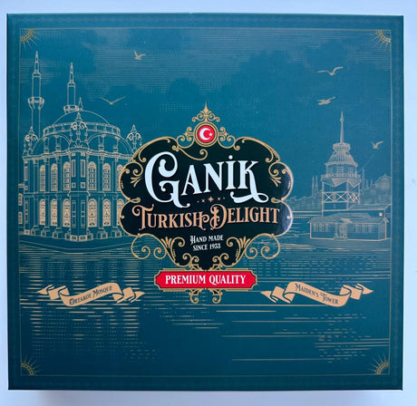 Ganik | Turkish Delight Orange Fingers with Pistachios - TryAladdin