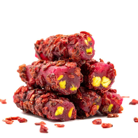 Ganik | Turkish Delight Pistachio Pomegranate Fingers with Barberries - TryAladdin