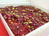 Ganik | Turkish Delight Pistachio Pomegranate Wick with Rose Petals - TryAladdin